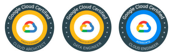 Certificações Google Cloud